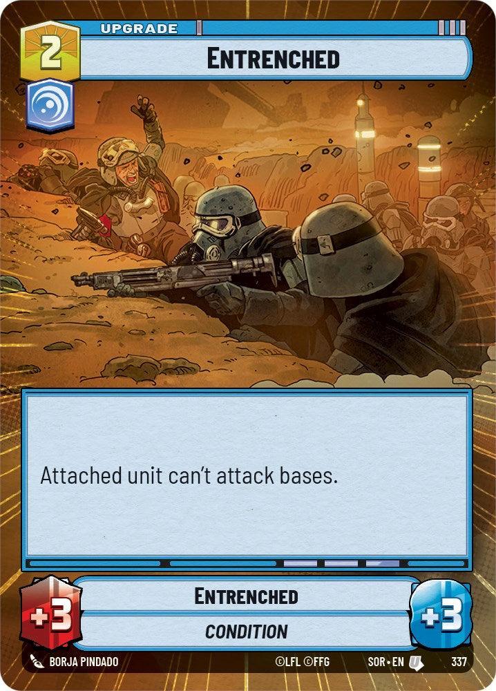  Entrenched (Hyperspace) (337) [Spark of Rebellion] - Trading Card World