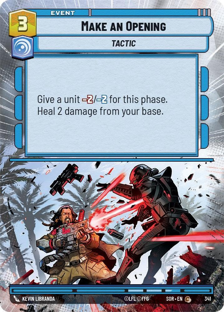  Make An Opening (Hyperspace) (341) [Spark of Rebellion] - Trading Card World