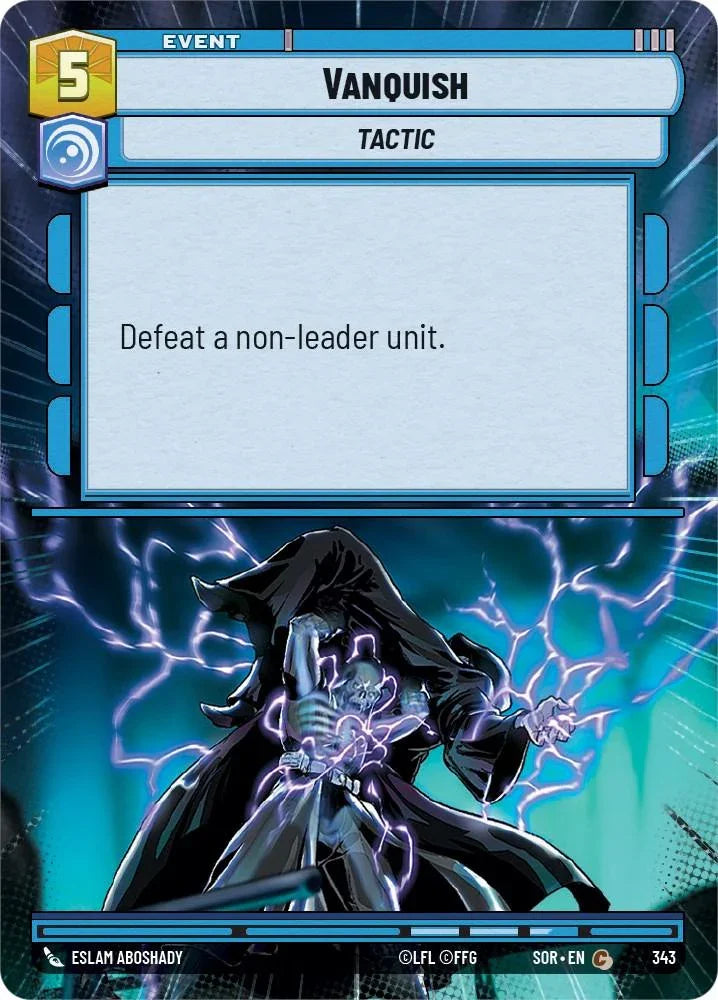  Vanquish (Hyperspace) (343) [Spark of Rebellion] - Trading Card World