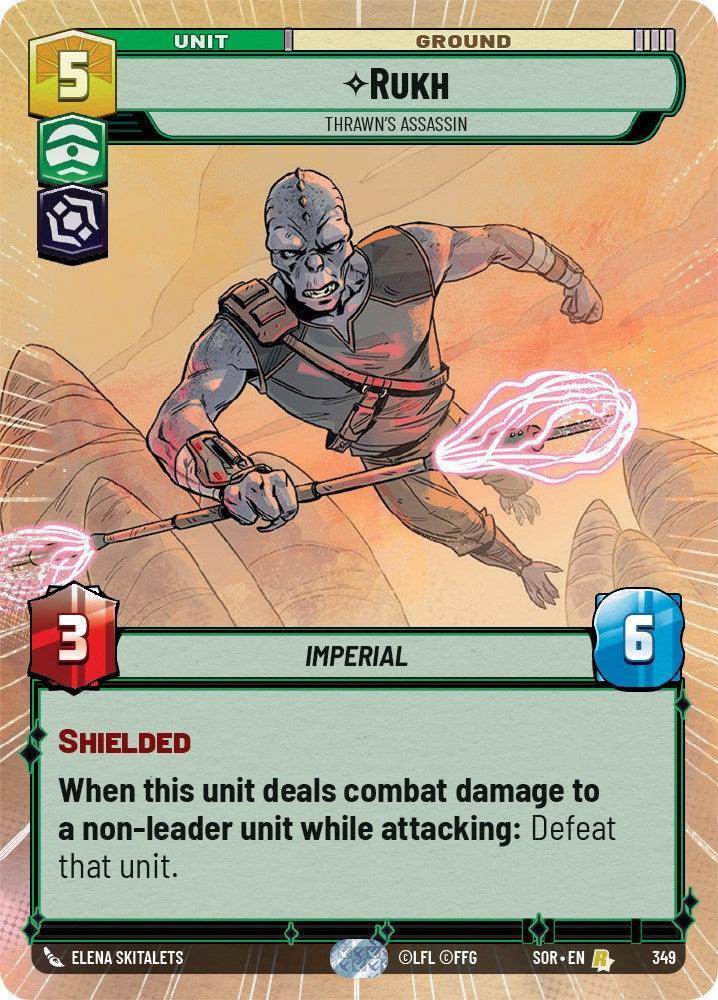  Rukh - Thrawn's Assassin (Hyperspace) (349) [Spark of Rebellion] - Trading Card World