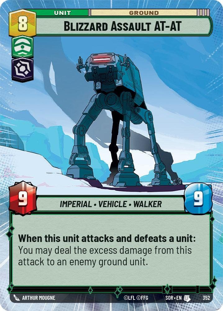  Blizzard Assault AT-AT (Hyperspace) (352) [Spark of Rebellion] - Trading Card World