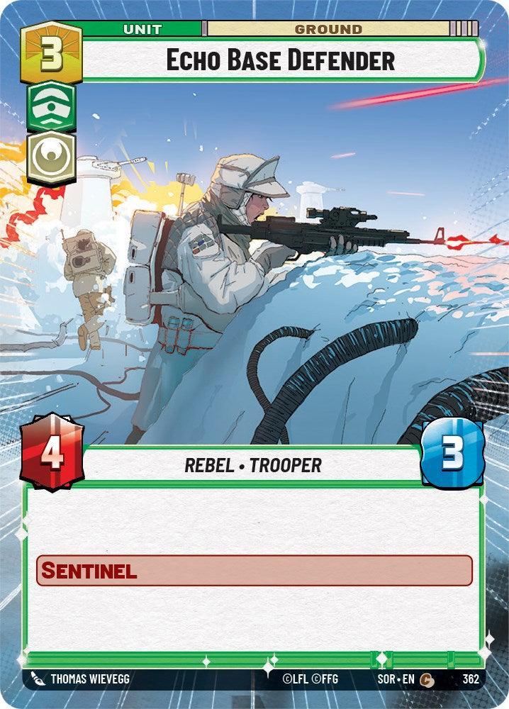  Echo Base Defender (Hyperspace) (362) [Spark of Rebellion] - Trading Card World