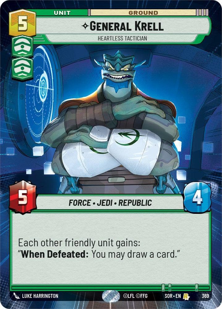  General Krell - Heartless Tactician (Hyperspace) (369) [Spark of Rebellion] - Trading Card World