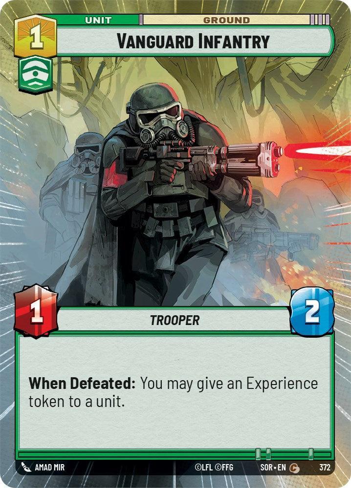  Vanguard Infantry (Hyperspace) (372) [Spark of Rebellion] - Trading Card World