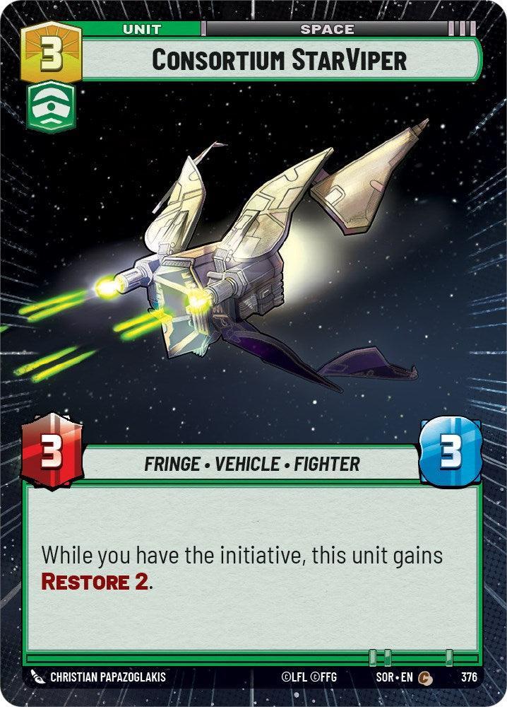  Consortium StarViper (Hyperspace) (376) [Spark of Rebellion] - Trading Card World