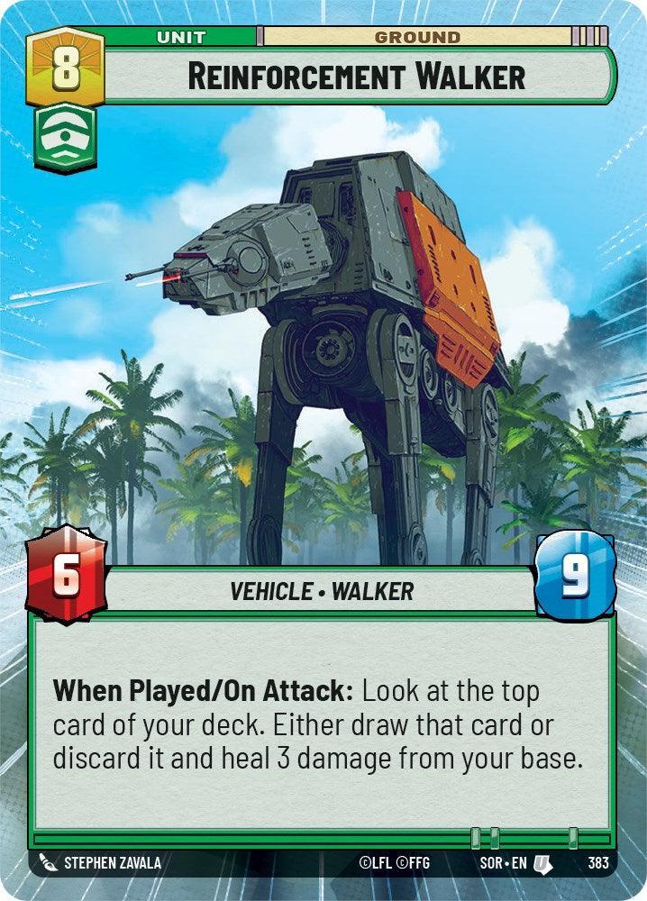  Reinforcement Walker (Hyperspace) (383) [Spark of Rebellion] - Trading Card World