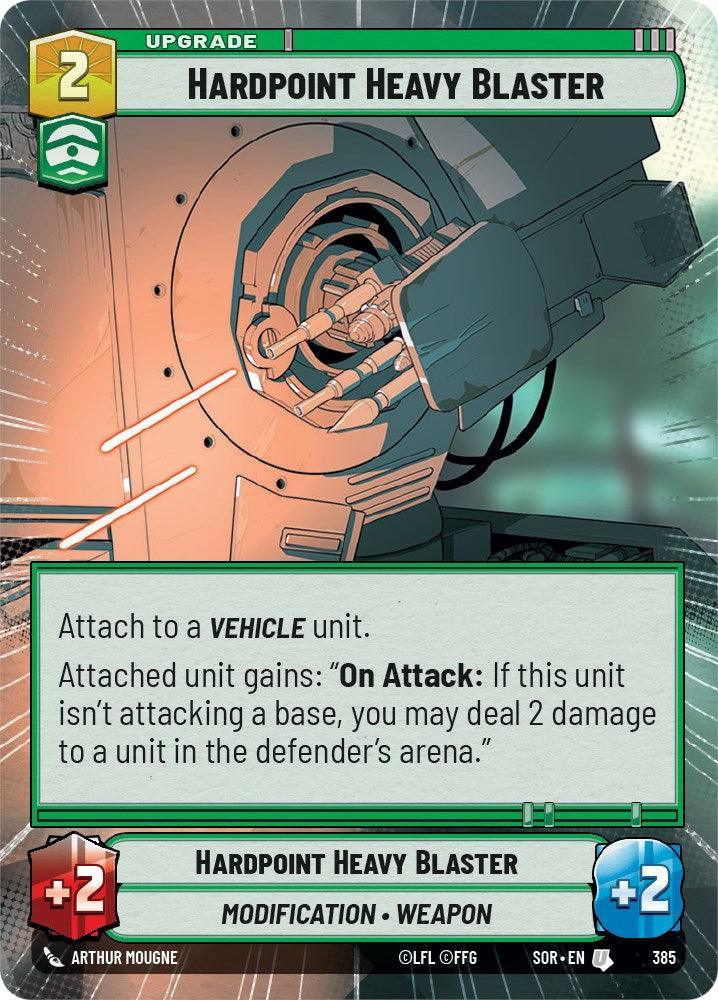  Hardpoint Heavy Blaster (Hyperspace) (385) [Spark of Rebellion] - Trading Card World