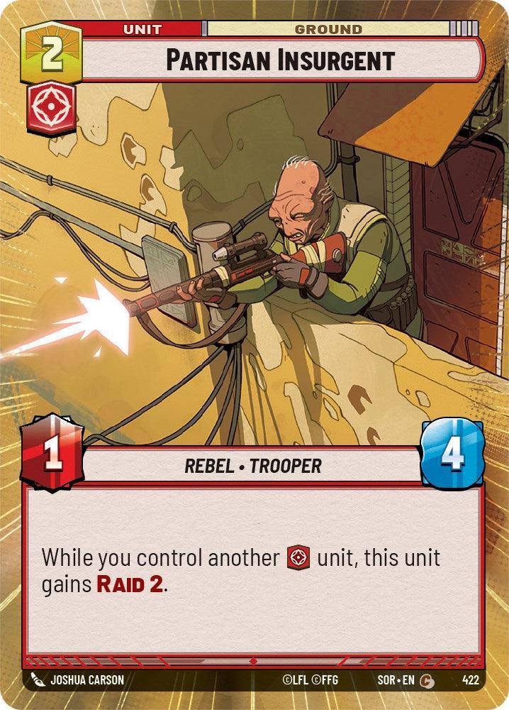  Partisan Insurgent (Hyperspace) (422) [Spark of Rebellion] - Trading Card World