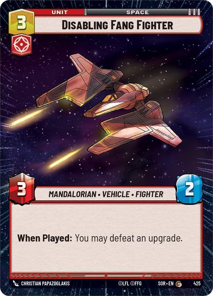 Disabling Fang Fighter (Hyperspace) (425) [Spark of Rebellion] - Trading Card World