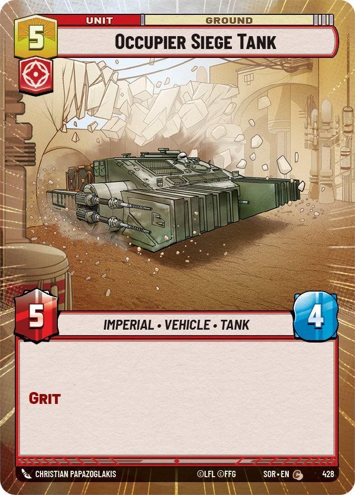  Occupier Siege Tank (Hyperspace) (428) [Spark of Rebellion] - Trading Card World