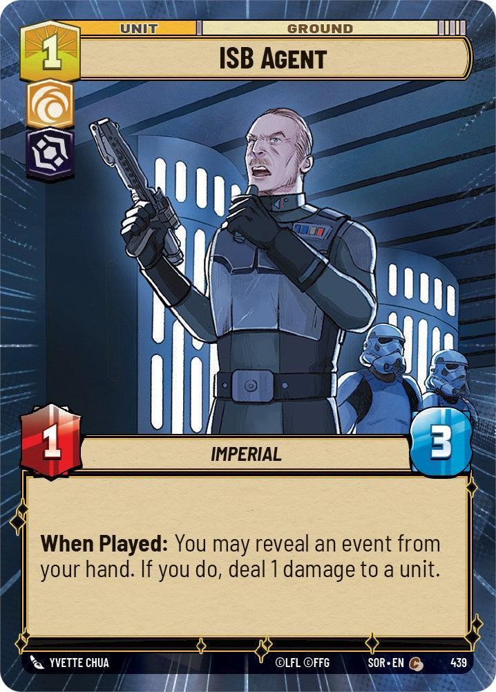  ISB Agent (Hyperspace) (439) [Spark of Rebellion] - Trading Card World