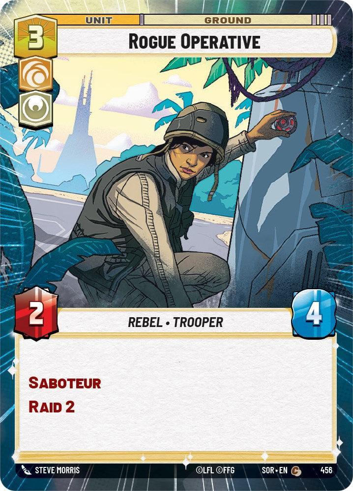  Rogue Operative (Hyperspace) (456) [Spark of Rebellion] - Trading Card World