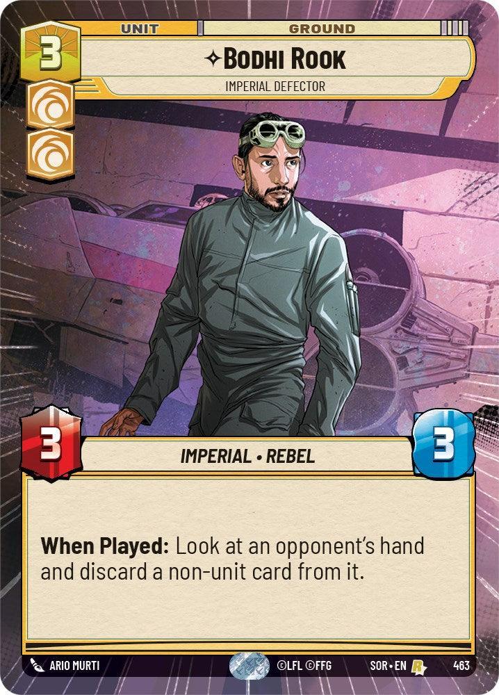  Bodhi Rook - Imperial Defector (Hyperspace) (463) [Spark of Rebellion] - Trading Card World