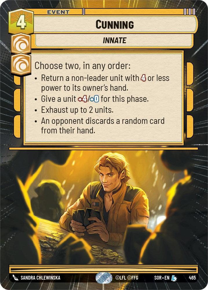  Cunning (Hyperspace) (465) [Spark of Rebellion] - Trading Card World
