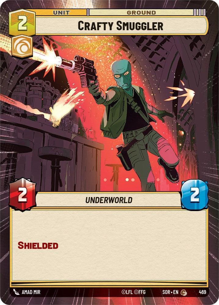  Crafty Smuggler (Hyperspace) (469) [Spark of Rebellion] - Trading Card World