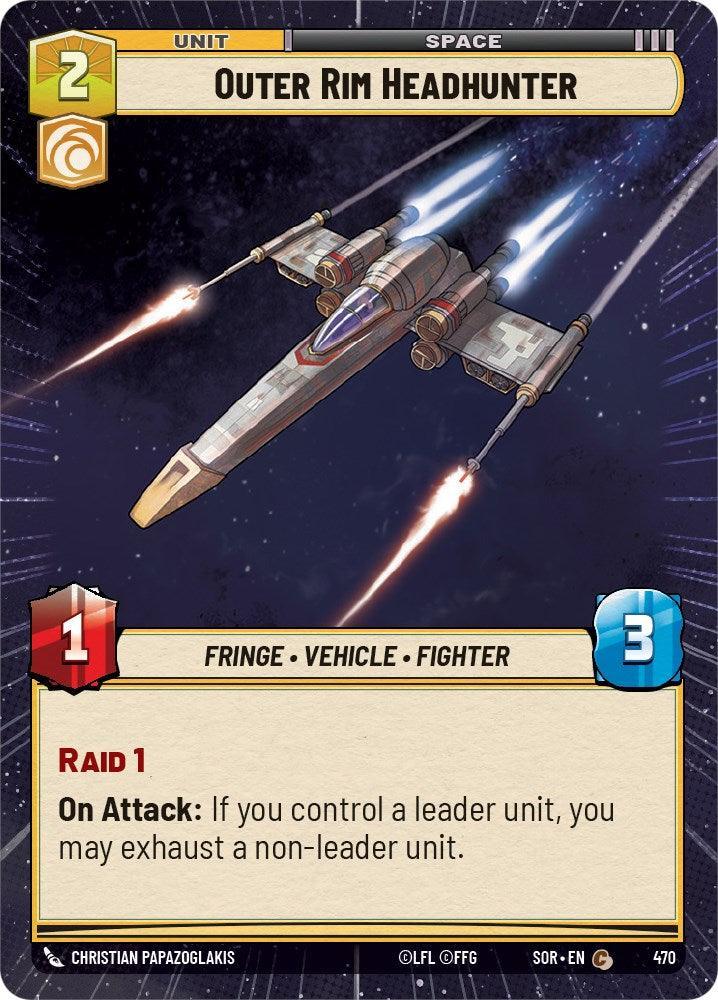 Outer Rim Headhunter (Hyperspace) (470) [Spark of Rebellion] - Trading Card World