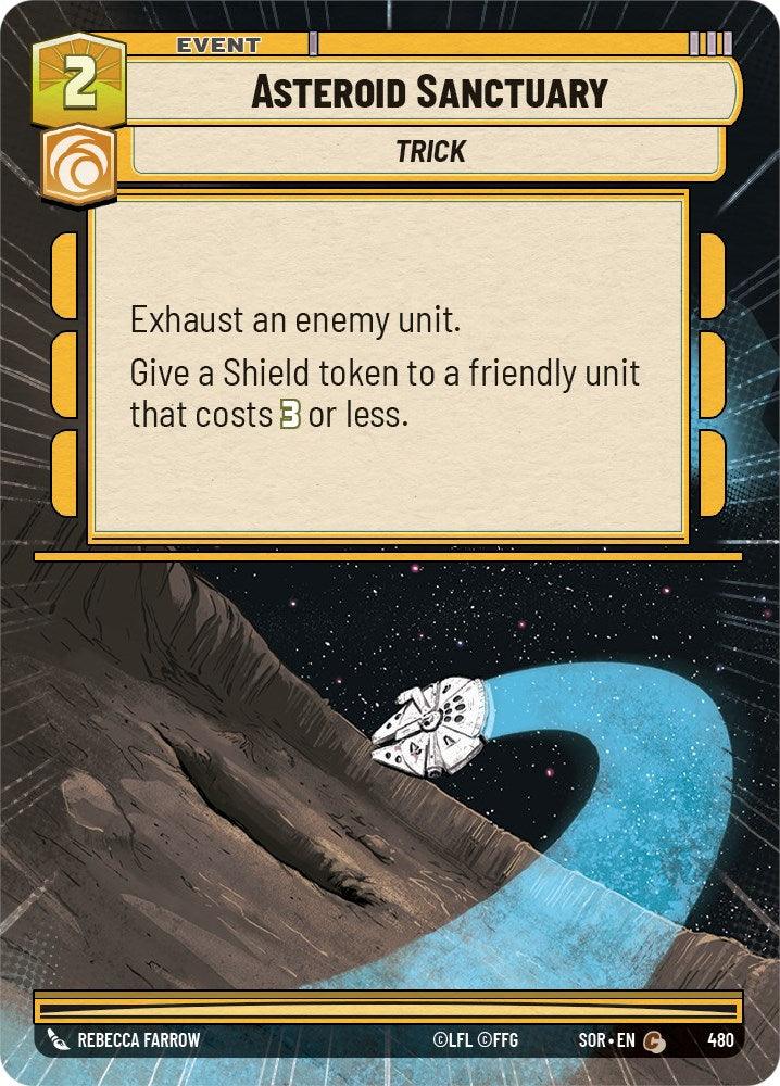  Asteroid Sanctuary (Hyperspace) (480) [Spark of Rebellion] - Trading Card World