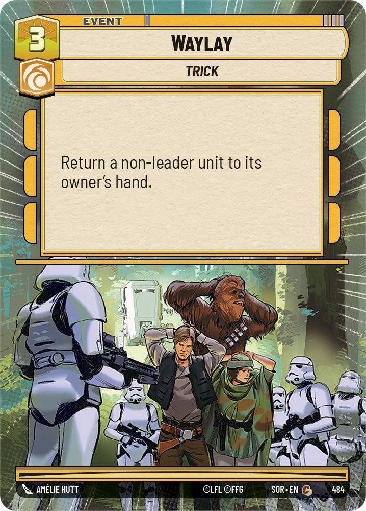  Waylay (Hyperspace) (484) [Spark of Rebellion] - Trading Card World