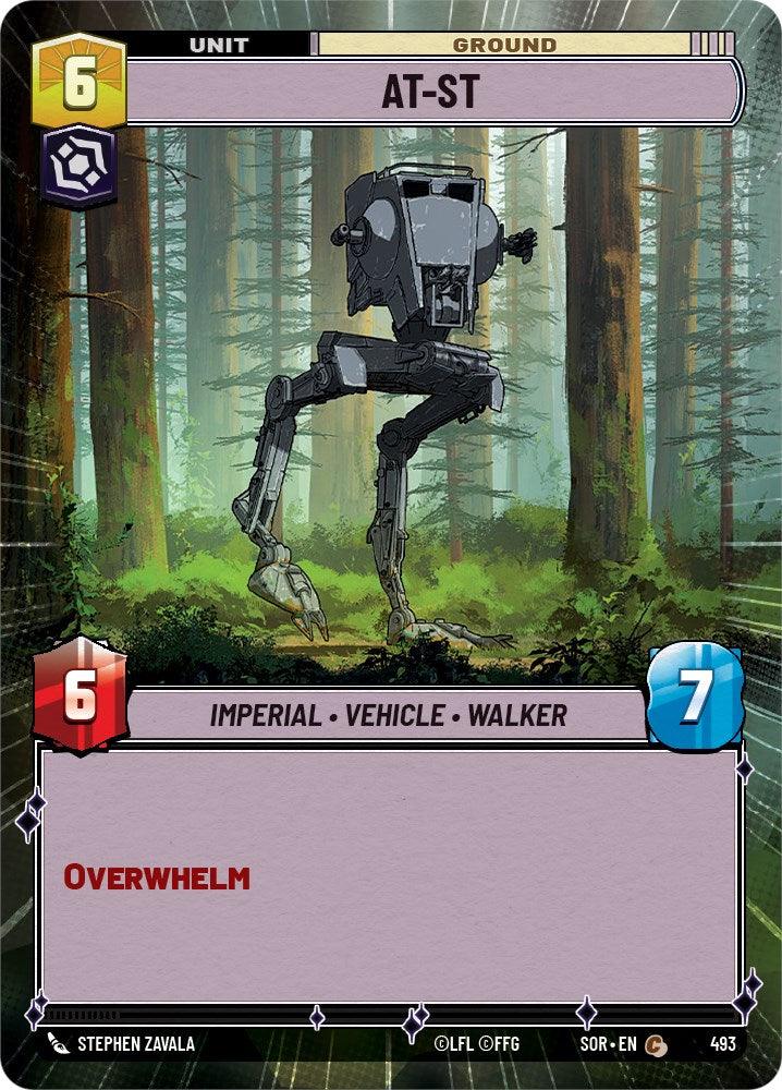  AT-ST (Hyperspace) (493) [Spark of Rebellion] - Trading Card World