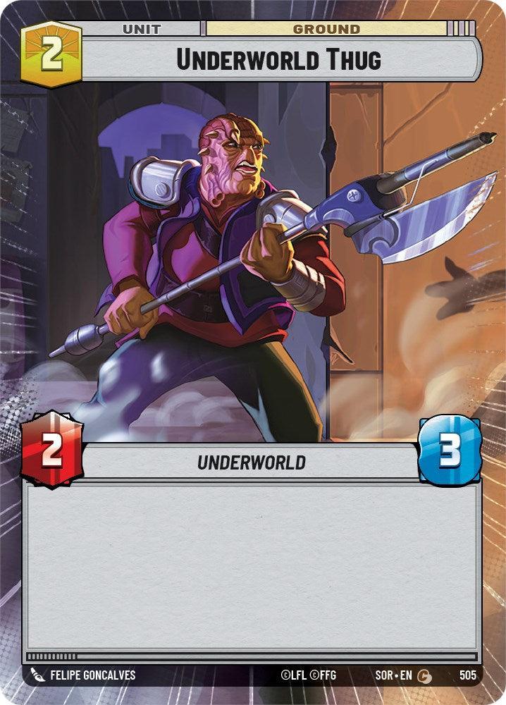  Underworld Thug (Hyperspace) (505) [Spark of Rebellion] - Trading Card World