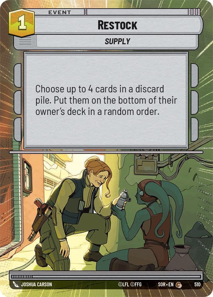  Restock (Hyperspace) (510) [Spark of Rebellion] - Trading Card World