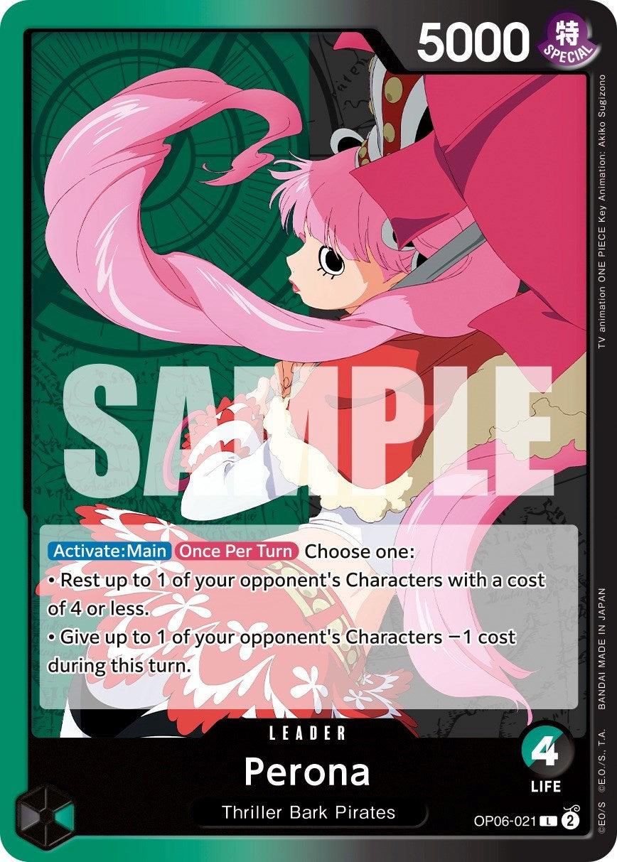 Leader, Thriller Bark Pirates, Wings of the Captain Perona [Wings of the Captain] - Trading Card World