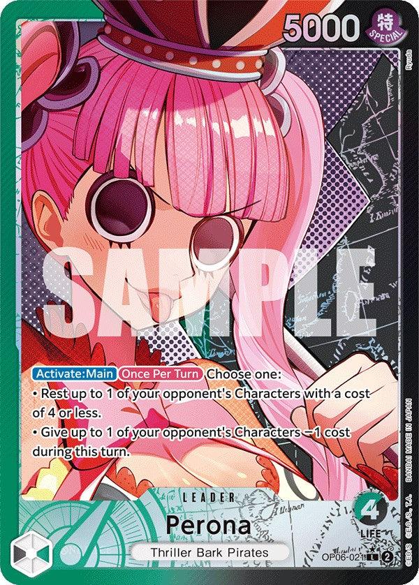Leader, Thriller Bark Pirates, Wings of the Captain Perona (Alternate Art) [Wings of the Captain] - Trading Card World