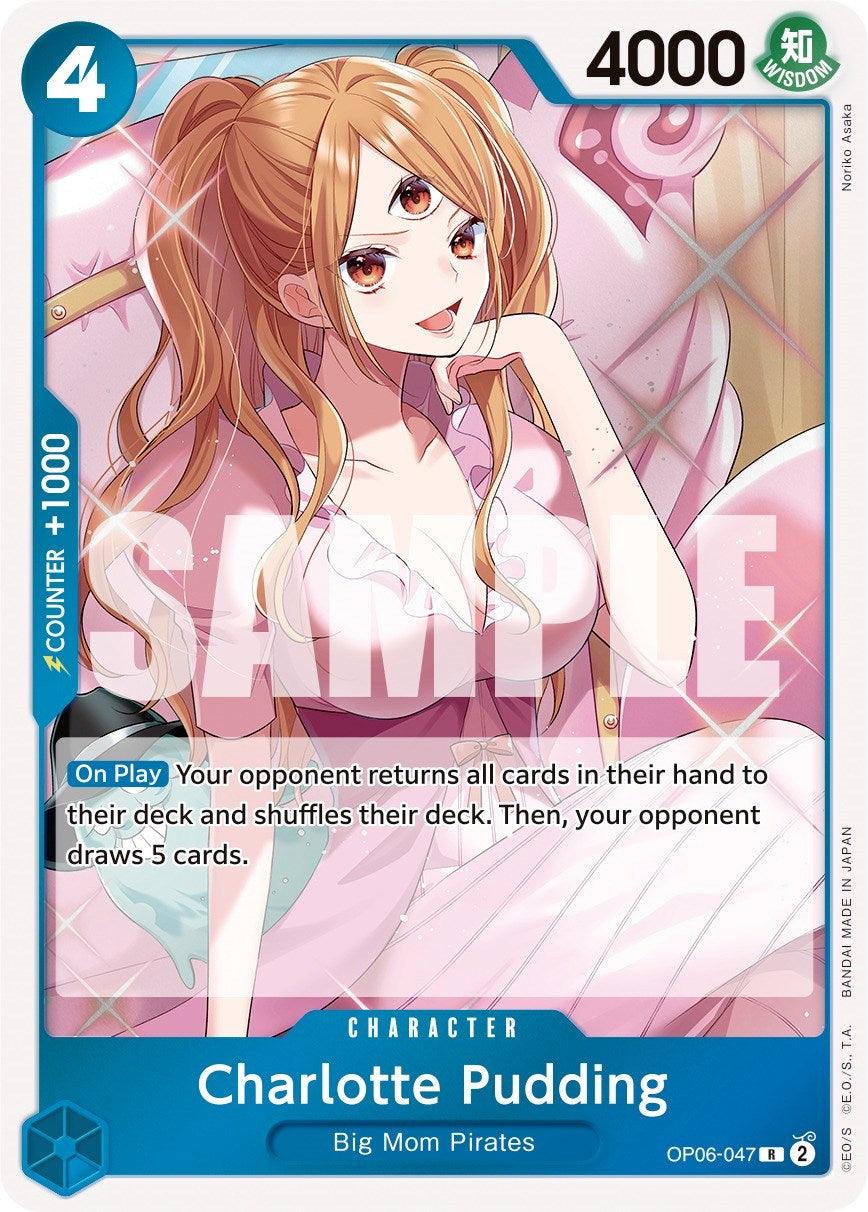 Big Mom Pirates, Character, Rare, Wings of the Captain Charlotte Pudding [Wings of the Captain] - Trading Card World