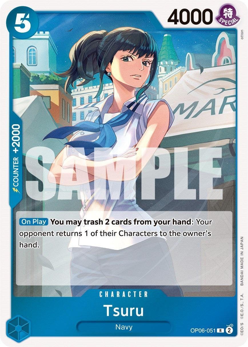 Character, Navy, Rare, Wings of the Captain Tsuru [Wings of the Captain] - Trading Card World