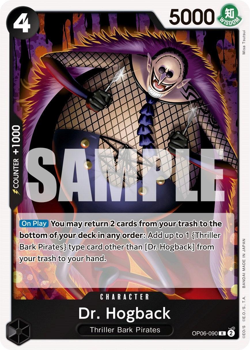 Character, Rare, Thriller Bark Pirates, Wings of the Captain Dr. Hogback [Wings of the Captain] - Trading Card World