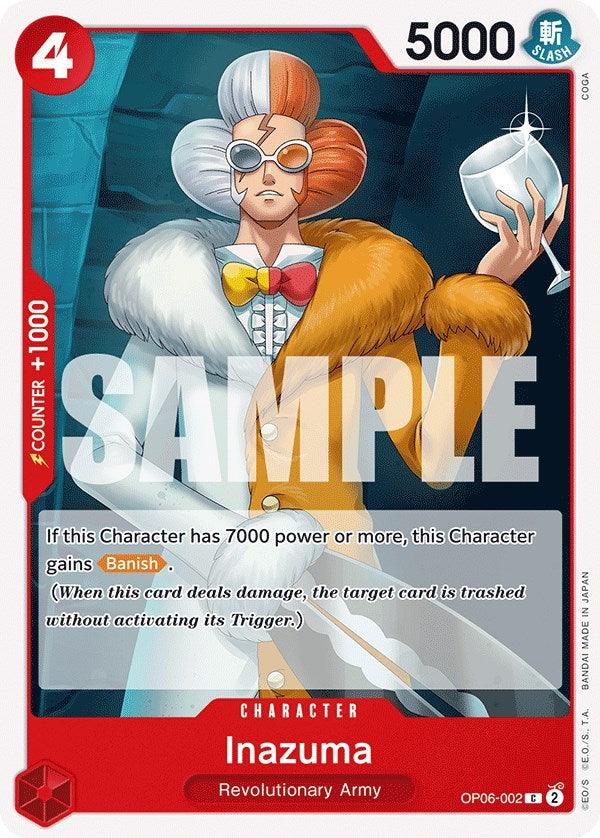 Character, Common, Revolutionary Army, Wings of the Captain Inazuma [Wings of the Captain] - Trading Card World