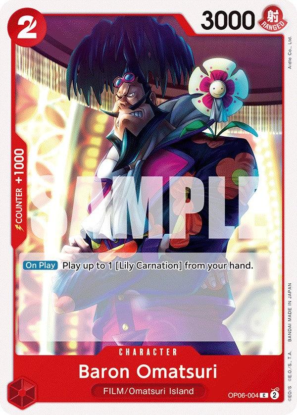 Character, Common, FILM, Omatsuri Island, Wings of the Captain Baron Omatsuri [Wings of the Captain] - Trading Card World