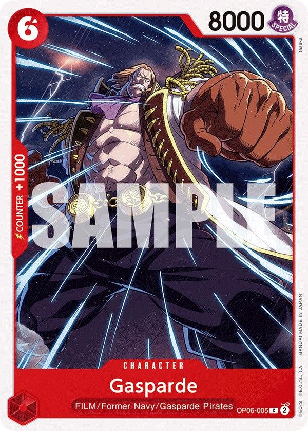 Character, Common, FILM, Former Navy, Gasparde Pirates, Wings of the Captain Gasparde [Wings of the Captain] - Trading Card World