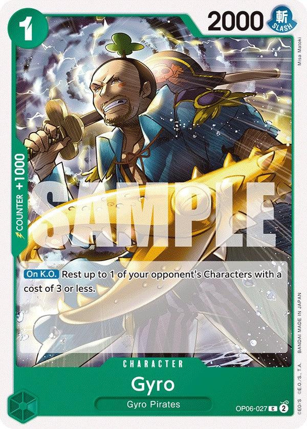 Character, Common, Gyro Pirates, Wings of the Captain Gyro [Wings of the Captain] - Trading Card World