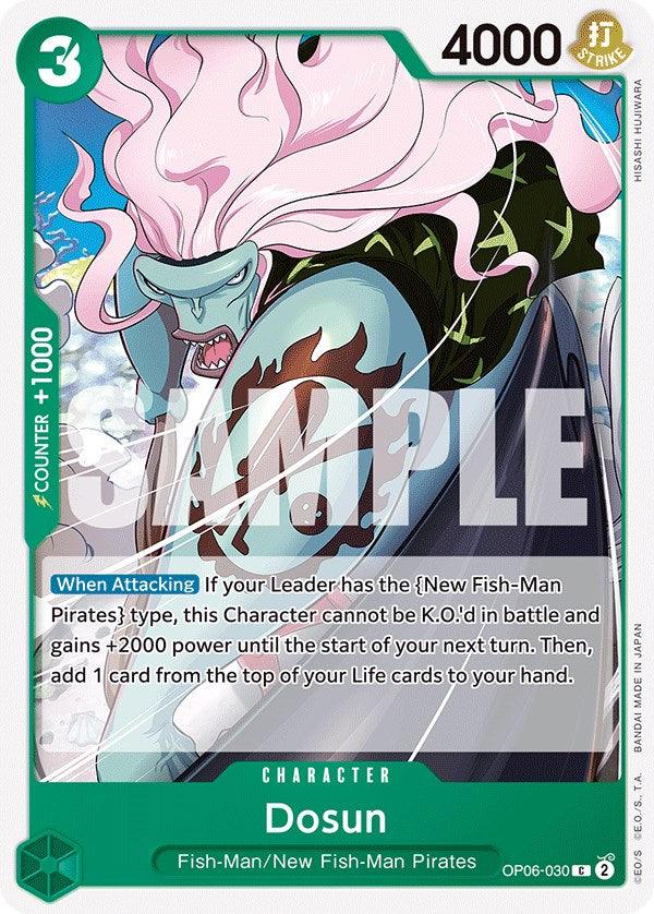 Character, Common, Fish-Man, New Fish-Man Pirates, Wings of the Captain Dosun [Wings of the Captain] - Trading Card World