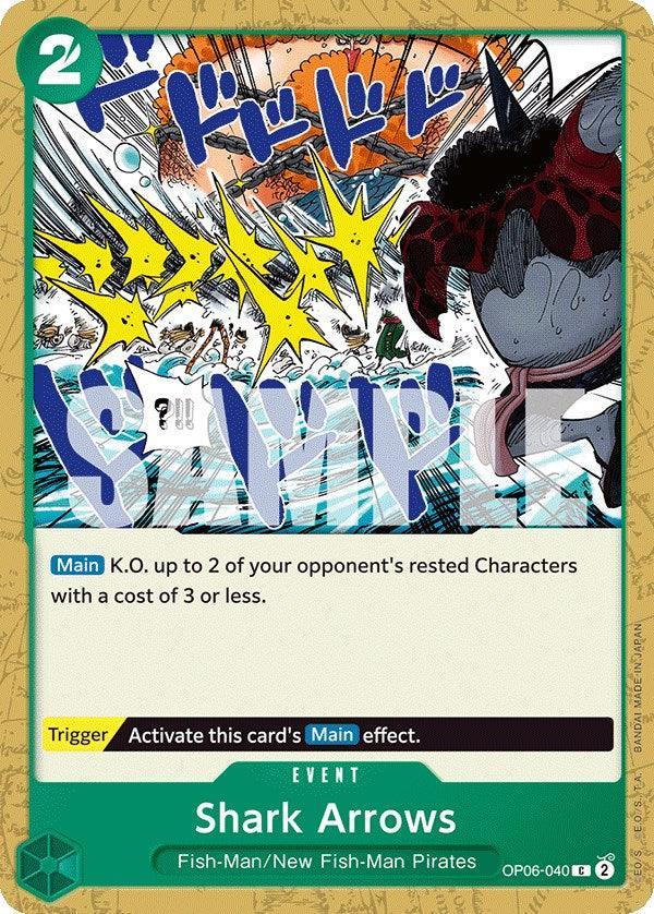 Common, Event, Fish-Man, New Fish-Man Pirates, Wings of the Captain Shark Arrows [Wings of the Captain] - Trading Card World