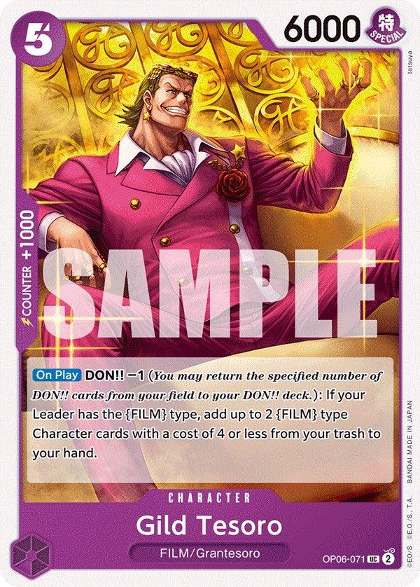 Character, FILM, Grantesoro, Uncommon, Wings of the Captain Gild Tesoro [Wings of the Captain] - Trading Card World