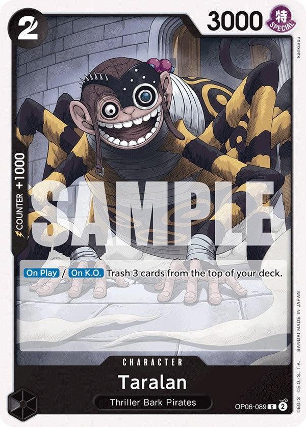 Character, Common, Thriller Bark Pirates, Wings of the Captain Taralan [Wings of the Captain] - Trading Card World