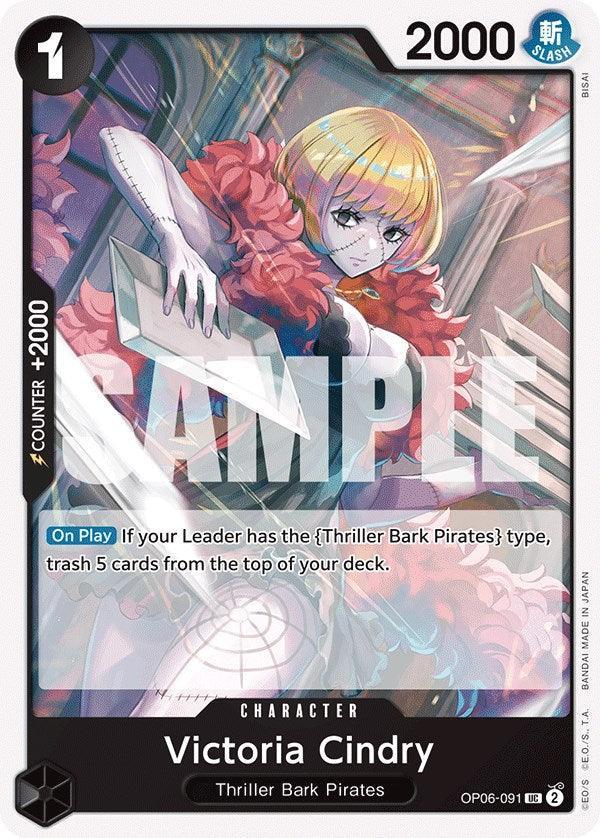 Character, Thriller Bark Pirates, Uncommon, Wings of the Captain Victoria Cindry [Wings of the Captain] - Trading Card World
