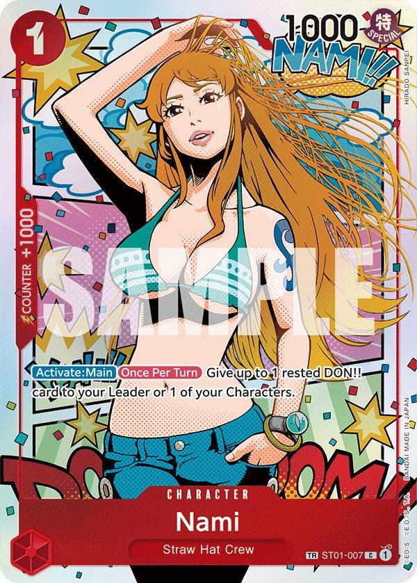 Character, Common, Straw Hat Crew, Wings of the Captain Nami (Alternate Art) [Wings of the Captain] - Trading Card World
