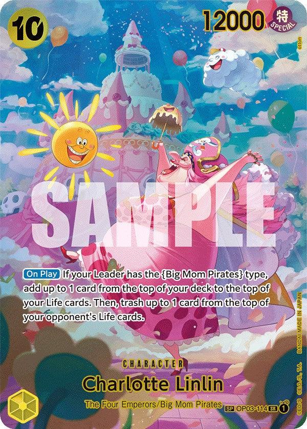 Big Mom Pirates, Character, Super Rare, The Four Emperors, Wings of the Captain Charlotte Linlin (SP) [Wings of the Captain] - Trading Card World
