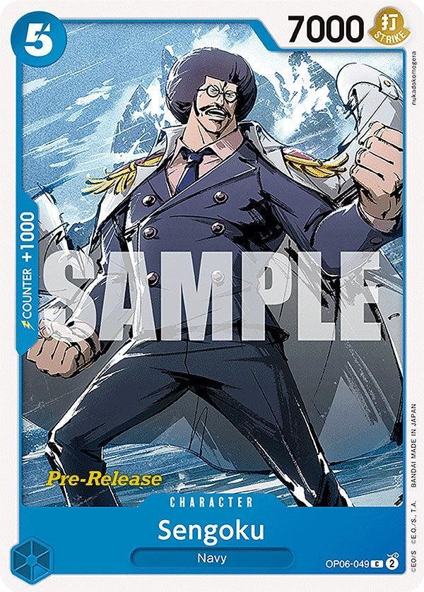 Character, Common, Navy, Wings of the Captain, Wings of the Captain Pre-Release Cards Sengoku [Wings of the Captain Pre-Release Cards] - Trading Card World