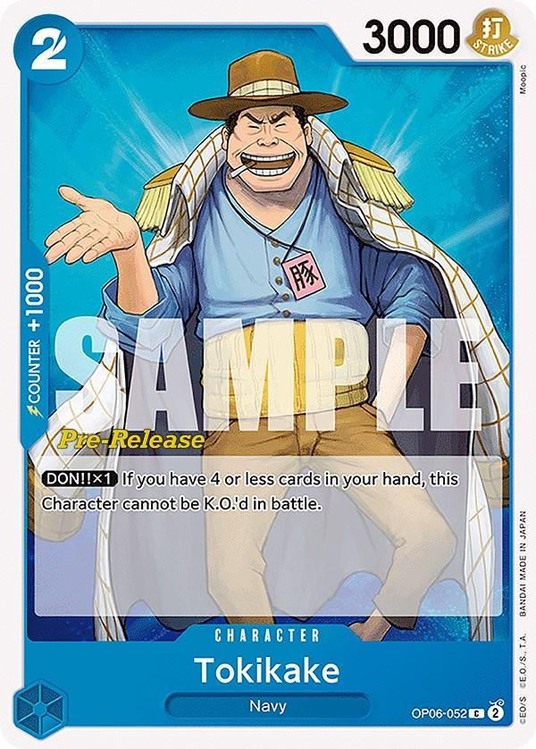 Character, Common, Navy, Wings of the Captain, Wings of the Captain Pre-Release Cards Tokikake [Wings of the Captain Pre-Release Cards] - Trading Card World