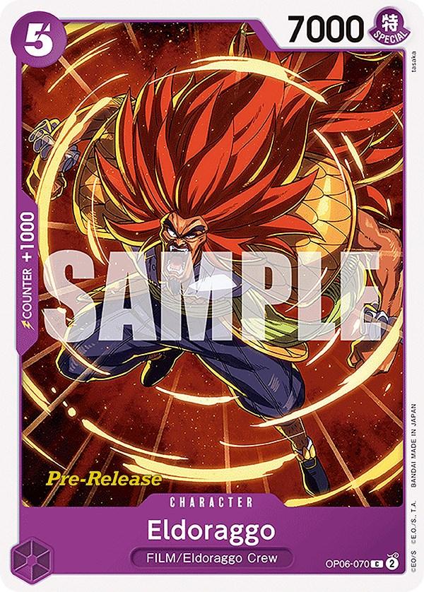 Character, Common, Eldoraggo Crew, FILM, Wings of the Captain, Wings of the Captain Pre-Release Cards Eldoraggo [Wings of the Captain Pre-Release Cards] - Trading Card World