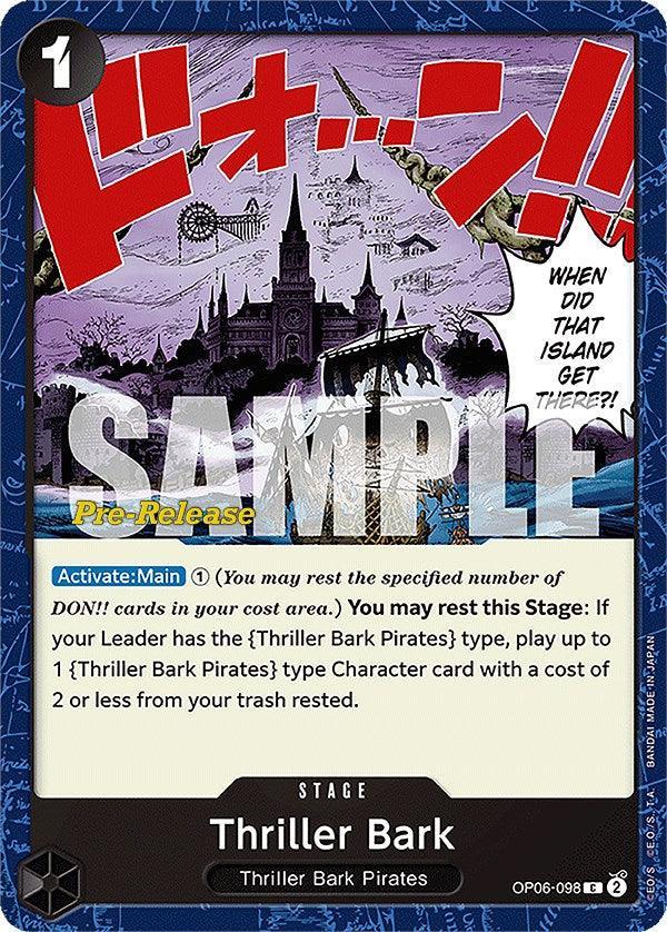 Common, Stage, Thriller Bark Pirates, Wings of the Captain, Wings of the Captain Pre-Release Cards Thriller Bark [Wings of the Captain Pre-Release Cards] - Trading Card World