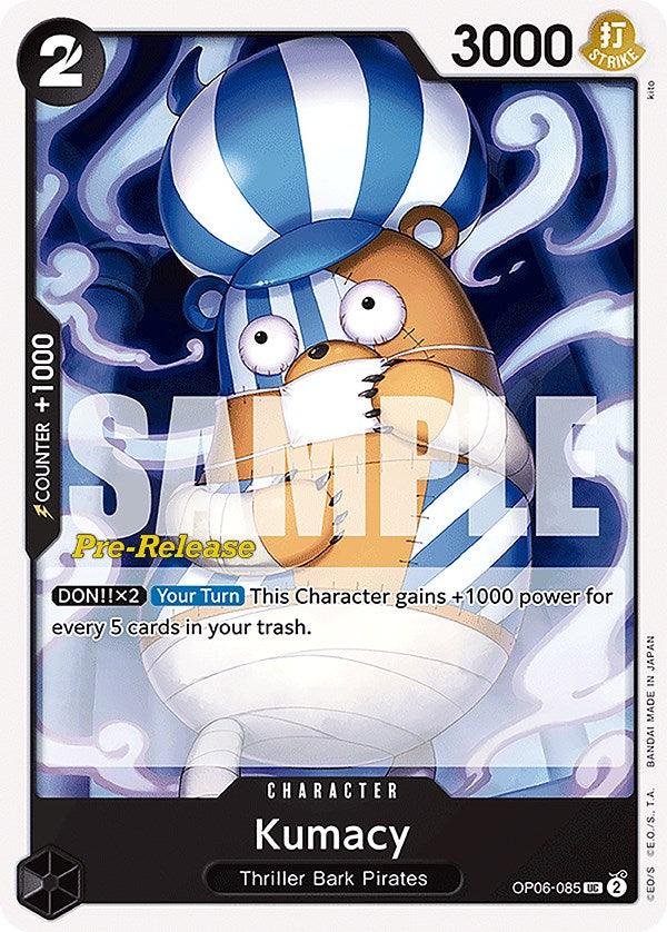 Character, Thriller Bark Pirates, Uncommon, Wings of the Captain, Wings of the Captain Pre-Release Cards Kumacy [Wings of the Captain Pre-Release Cards] - Trading Card World