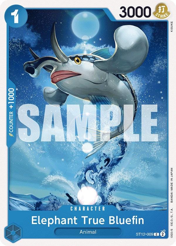 Animal, Character, Common, Starter Deck: Zoro and Sanji, Starter Decks Elephant True Bluefin [Starter Deck: Zoro and Sanji] - Trading Card World