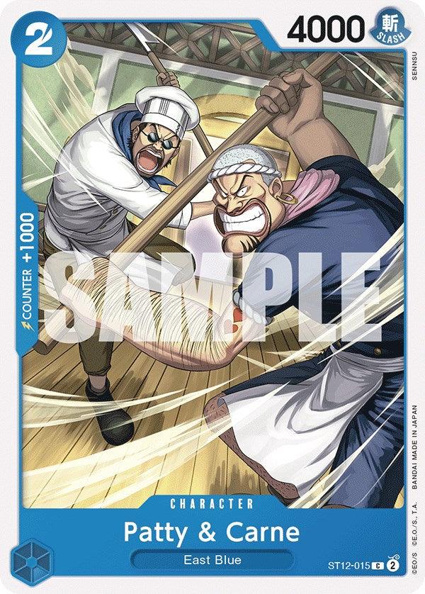 Character, Common, East Blue, Starter Deck: Zoro and Sanji, Starter Decks Patty & Carne [Starter Deck: Zoro and Sanji] - Trading Card World