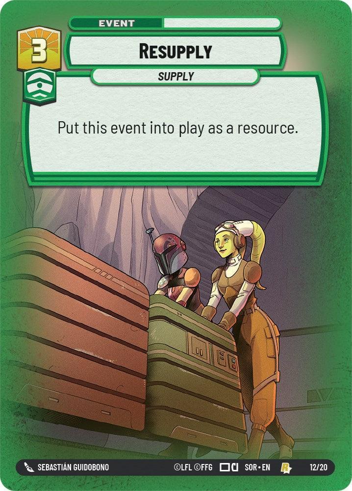  Resupply (Weekly Play Promo) (12/20) [Spark of Rebellion Promos] - Trading Card World