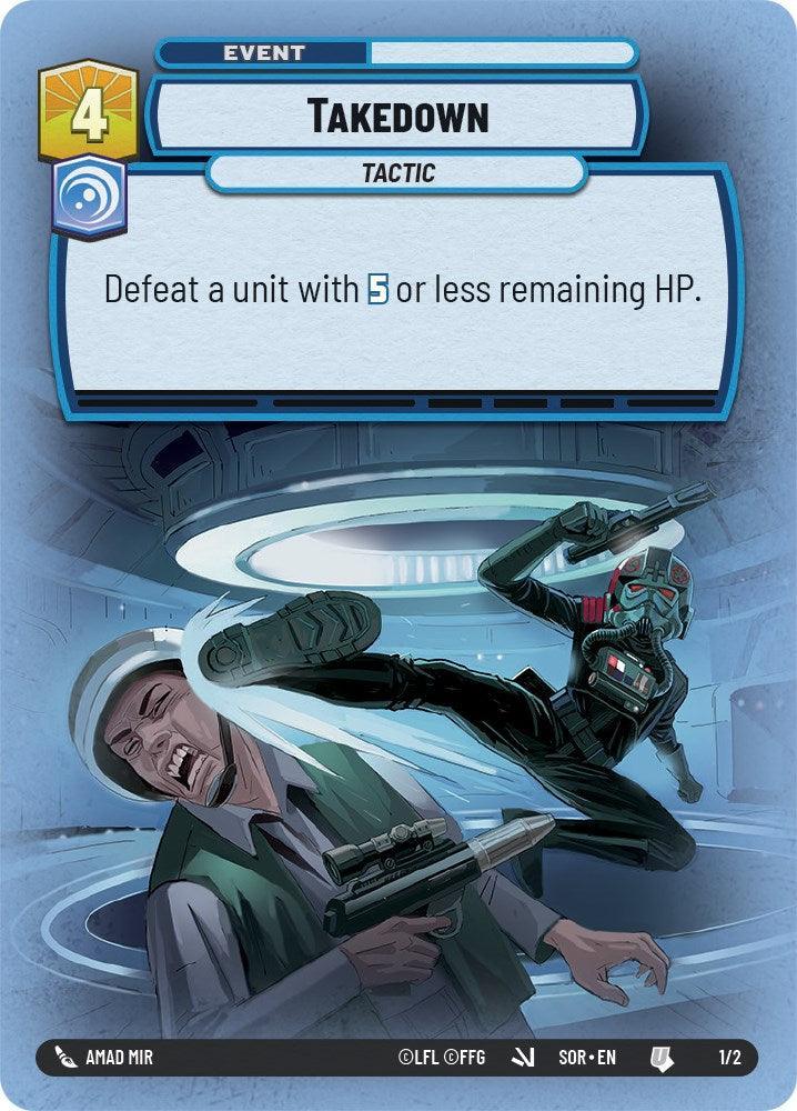  Takedown (Store Showdown Promo) (1/2) [Spark of Rebellion Promos] - Trading Card World